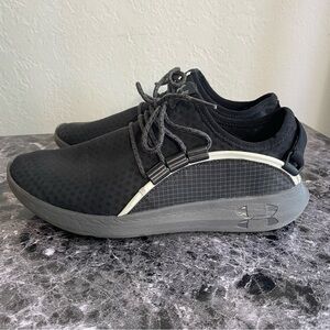 Under Armour Railfit 1 Sneakers Women’s Size 9 Black/Grey Athletic Running Shoes